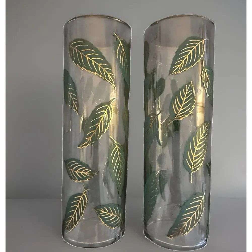 Vintage MCM Set of 2 Corning Beverage Ware 